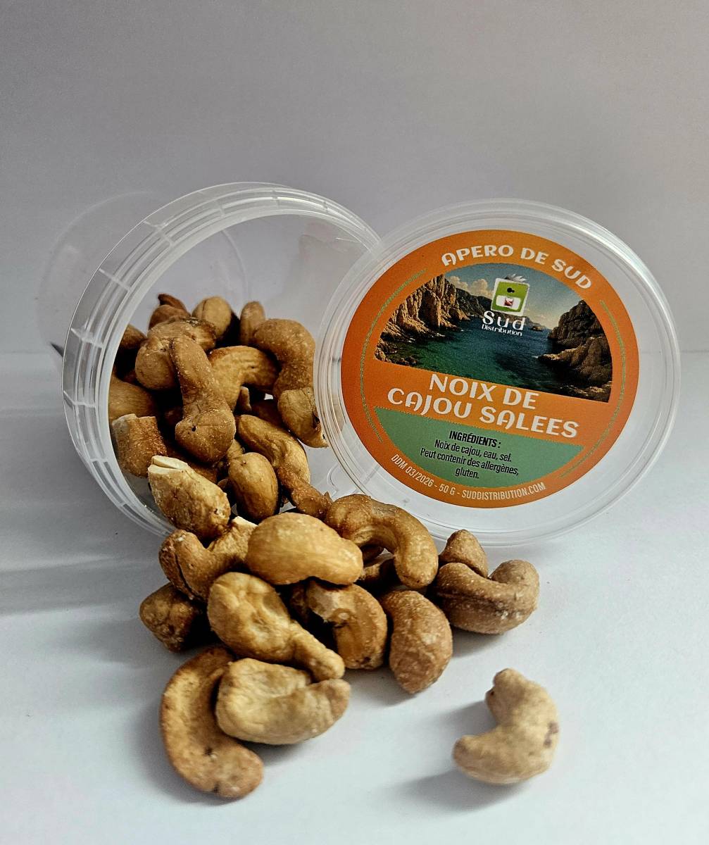 Noix de cajou salées gamme distributeur APERO DE SUD