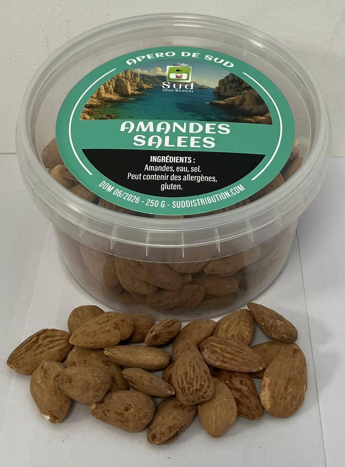 Amandes salées, apéro du sud