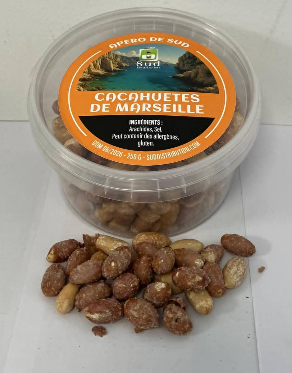 cacahuetes de marseille, apéro du sud