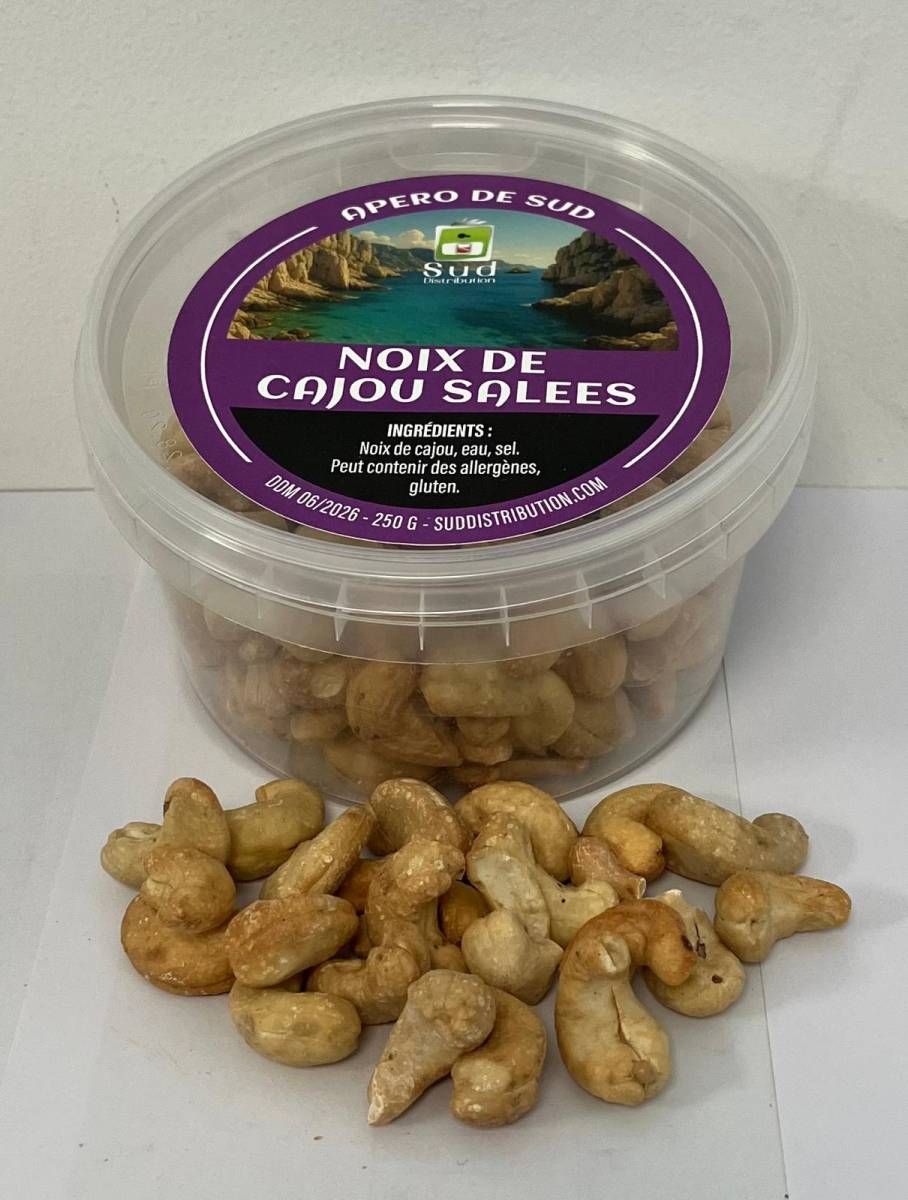 noix de cajou salées, apéro du sud