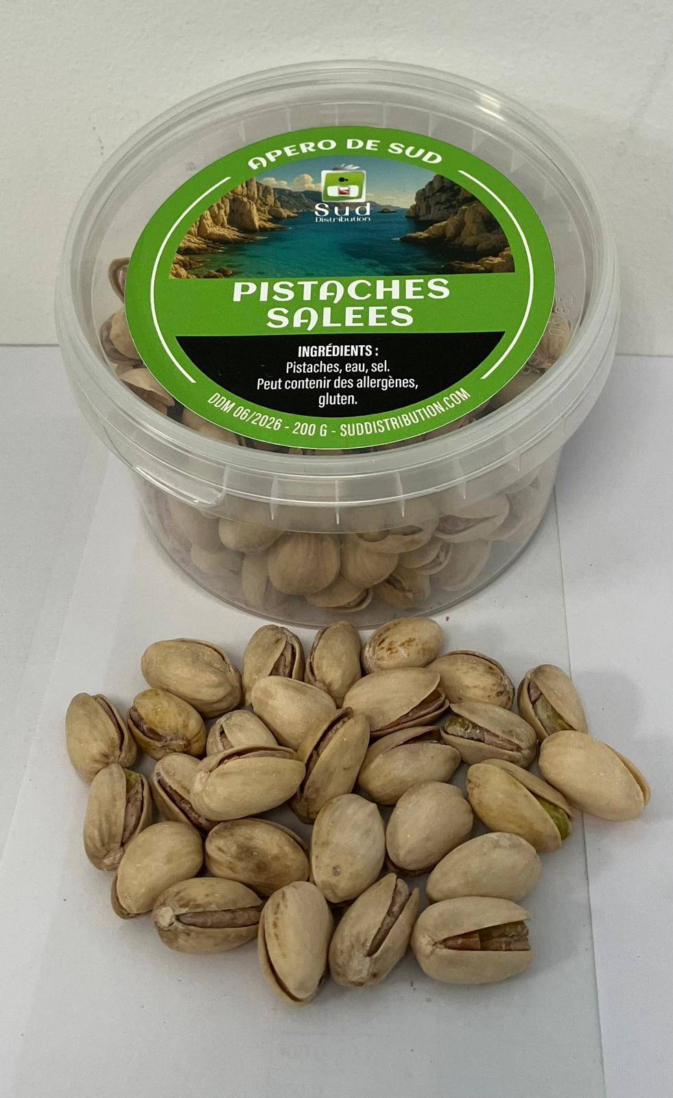 Pistaches salées, apéro du sud