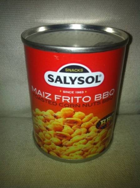 Petits Maïs grillés au barbecue en boite